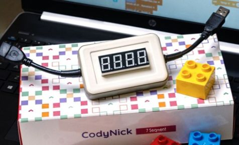 Seven-Segment Display – A CodyNick gadget for displaying numbers